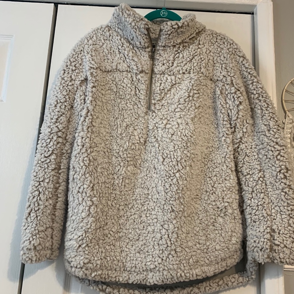 Quarter Zip Bear Coat
